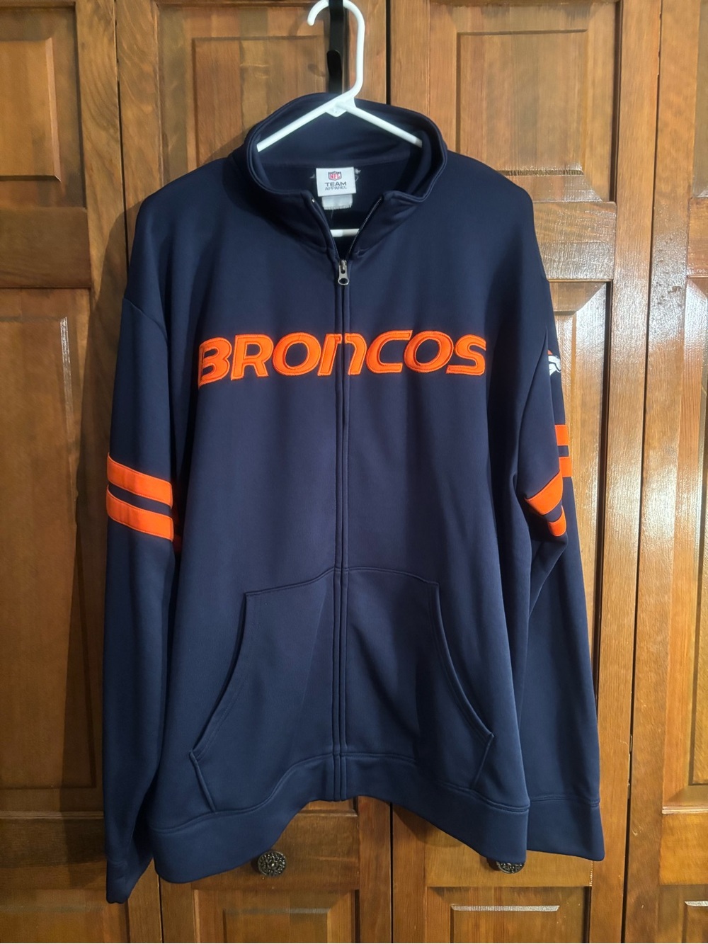 NFL Navy Denver Broncos Team Apparel Jacket